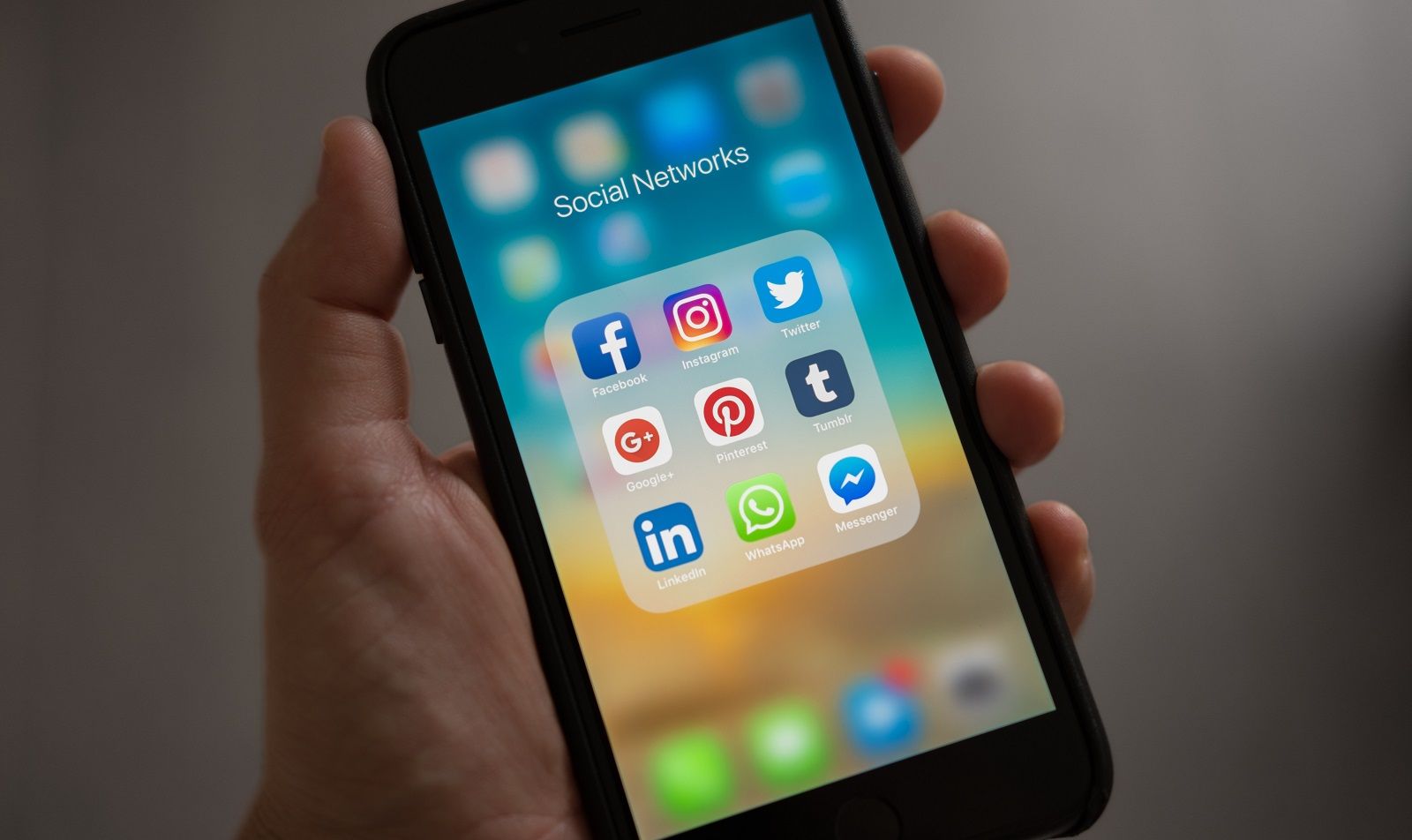 social media apps on your phone