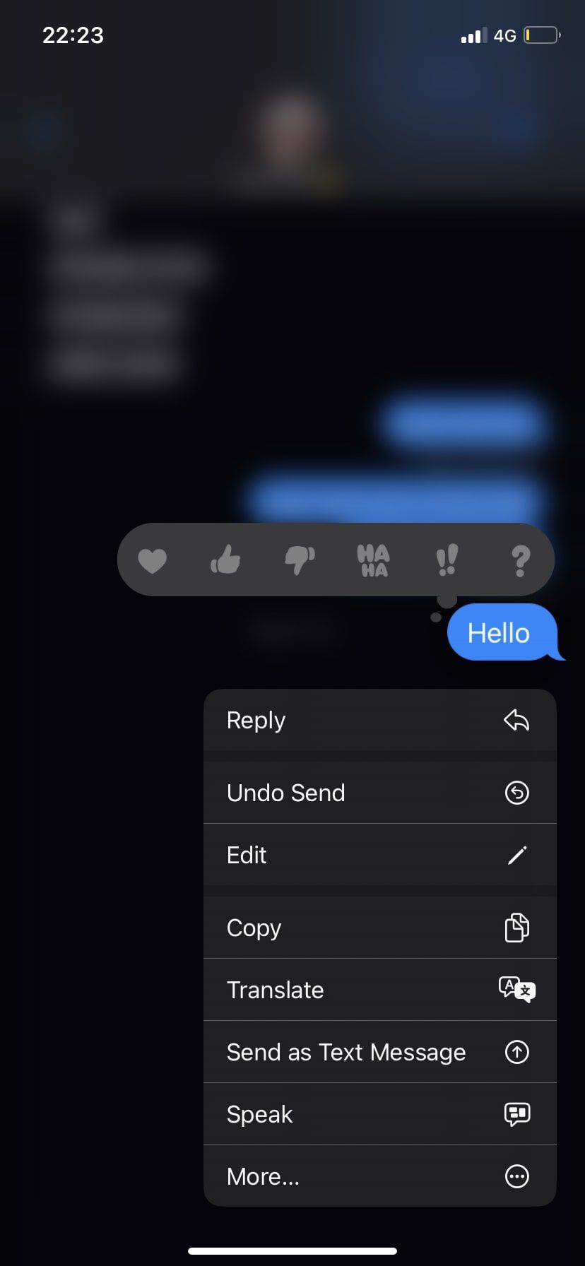 undo send and edit options