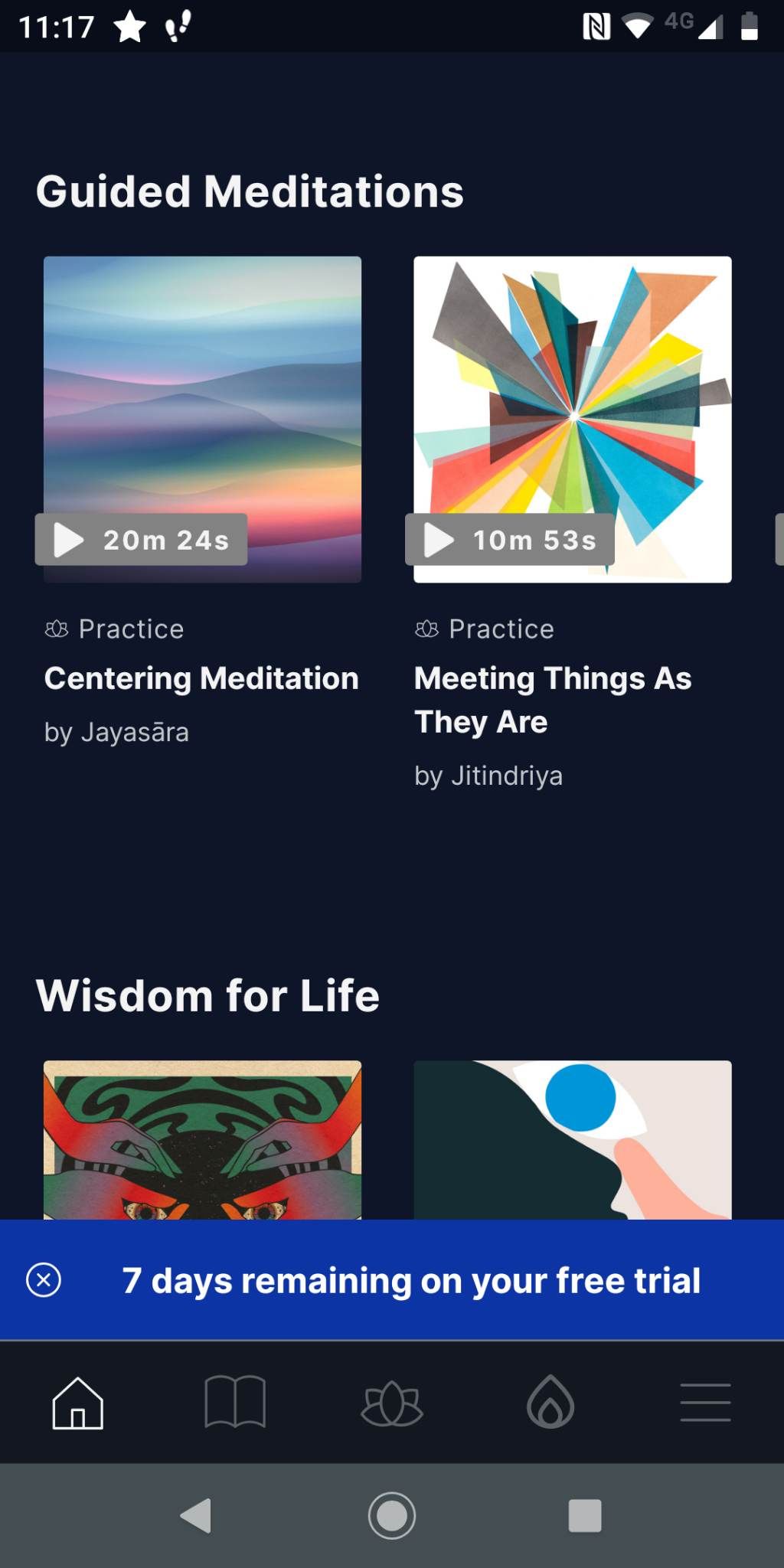 Waking up app guided meditations