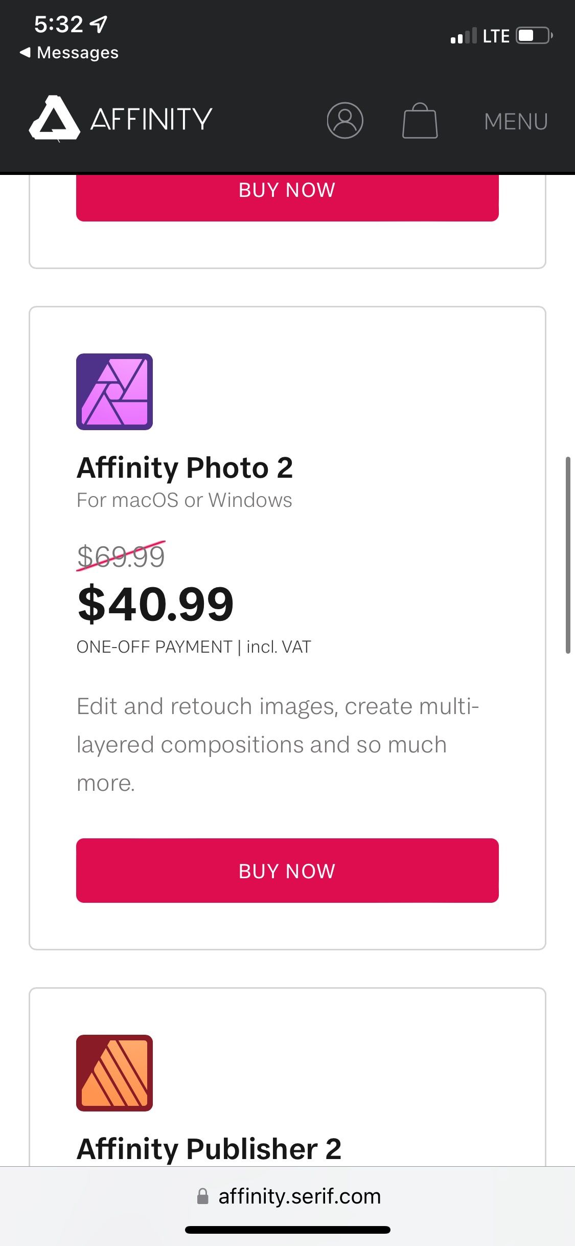 Serif Affinity Photo 2.2.1.2075 download the new version for iphone
