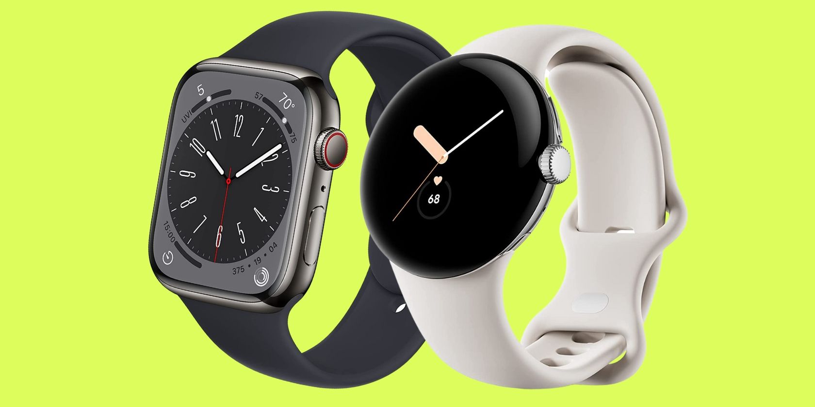 Google Pixel Watch vs. Apple Watch Series 8: Which should you buy