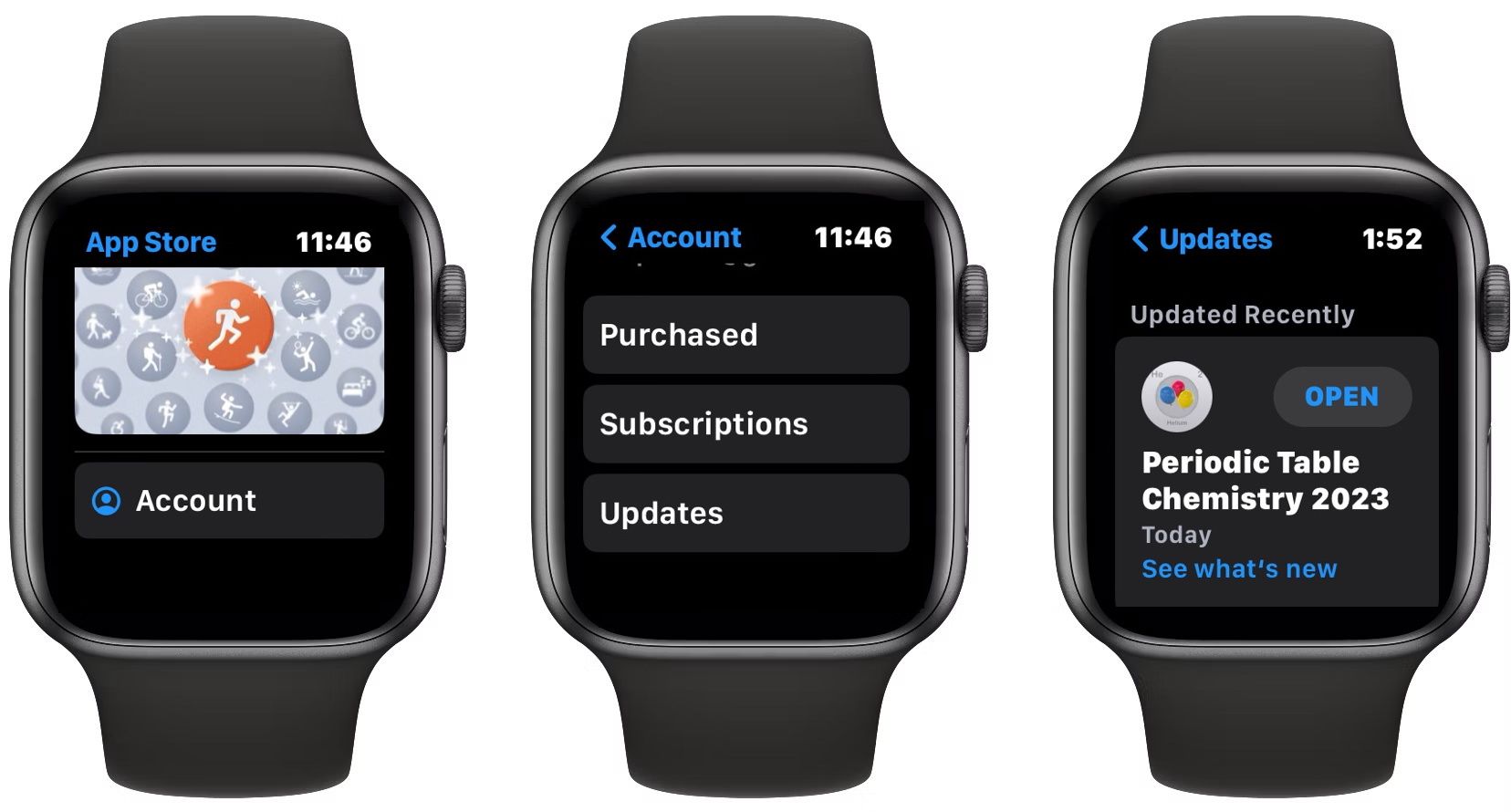 Apple Watch Update apps manually