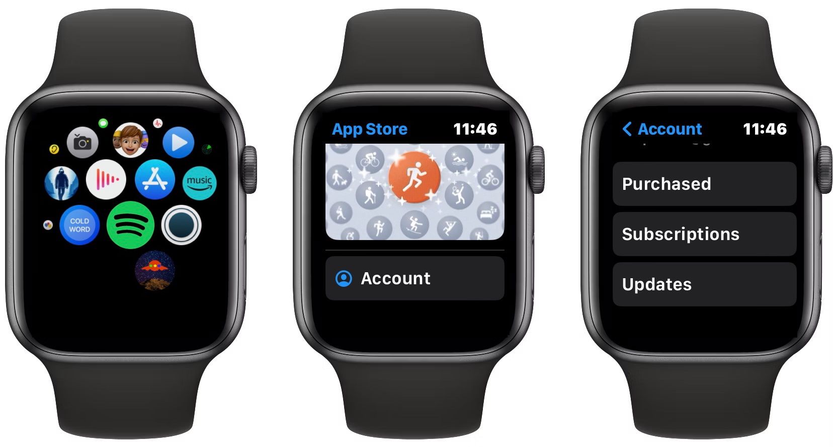 Apple Watch membeli aplikasi