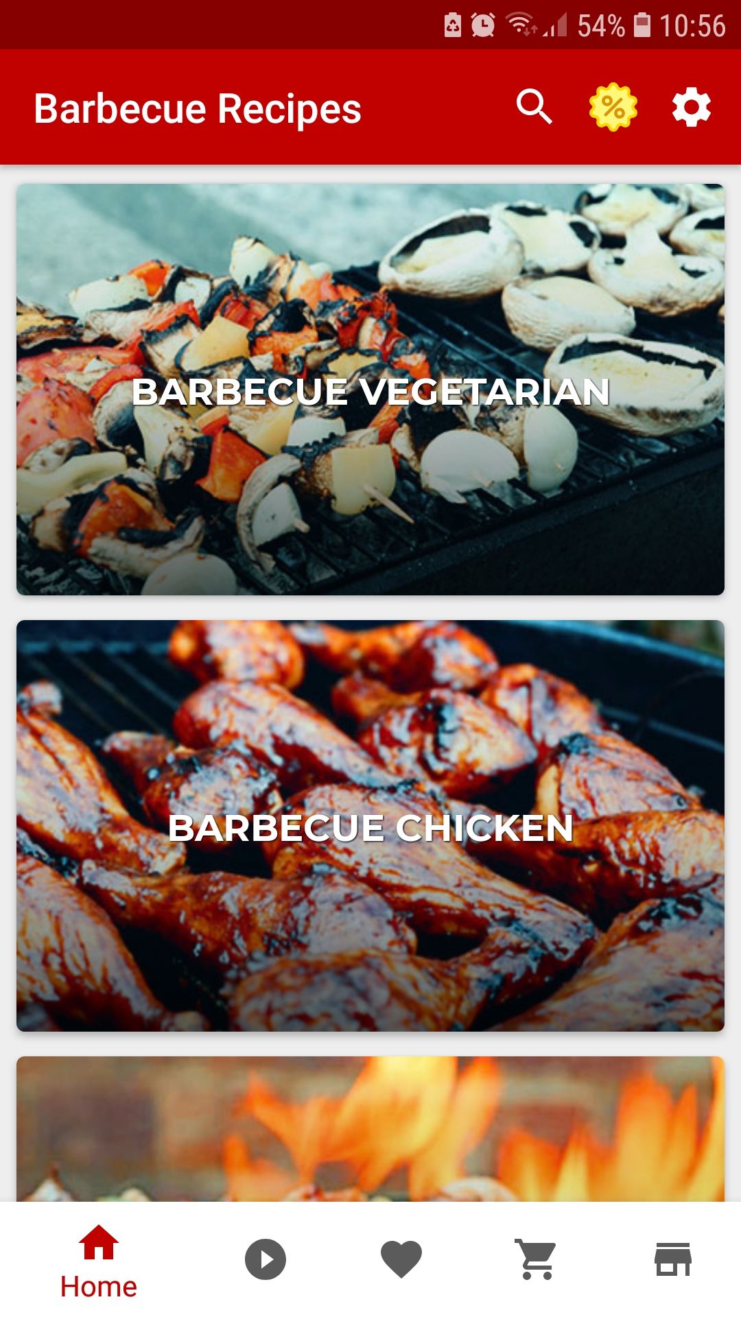 Barbecue Grill mobile grilling recipe app Recipes