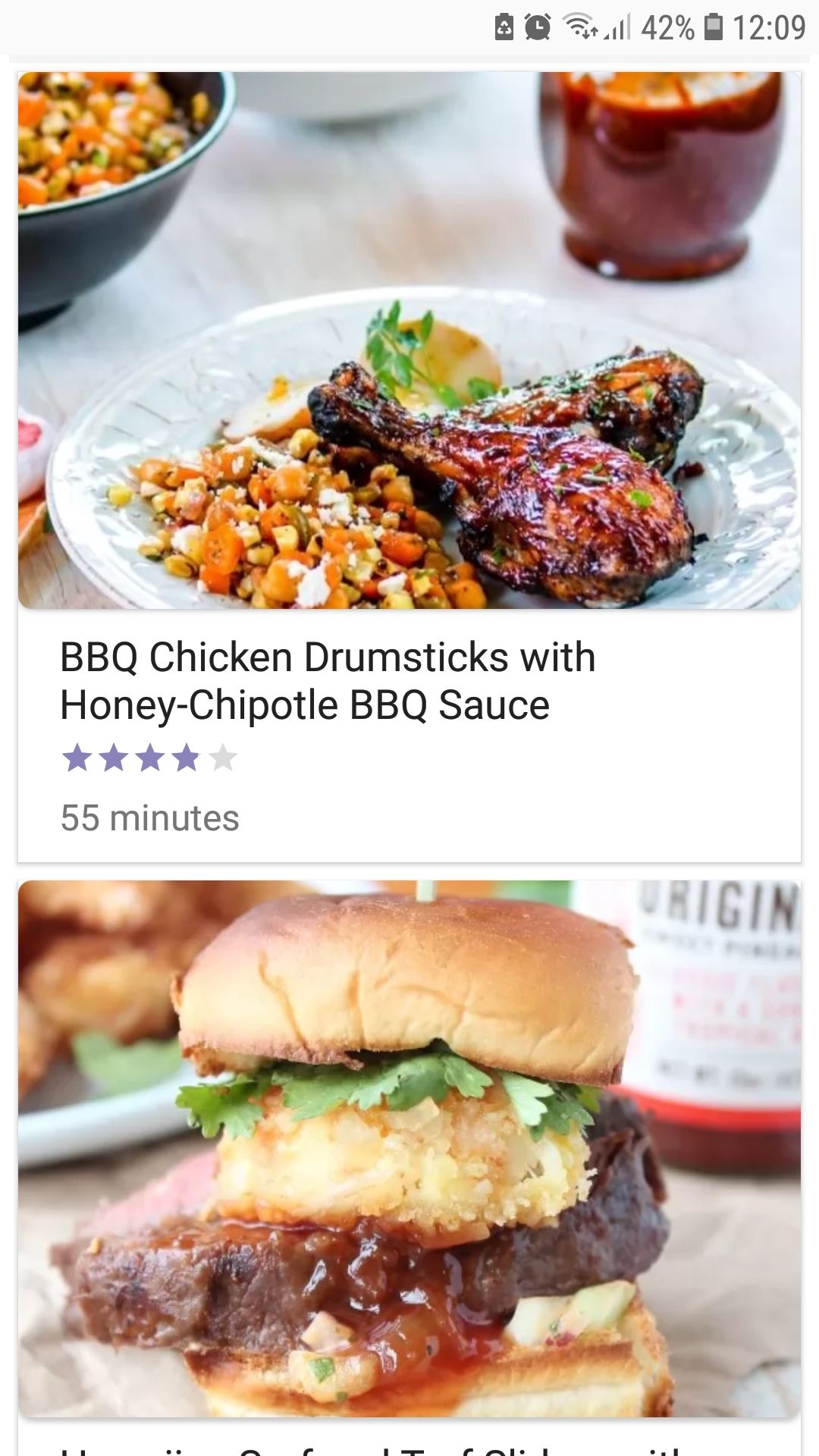 Barbecue Recipes mobile grilling recipe app BBQ chicken