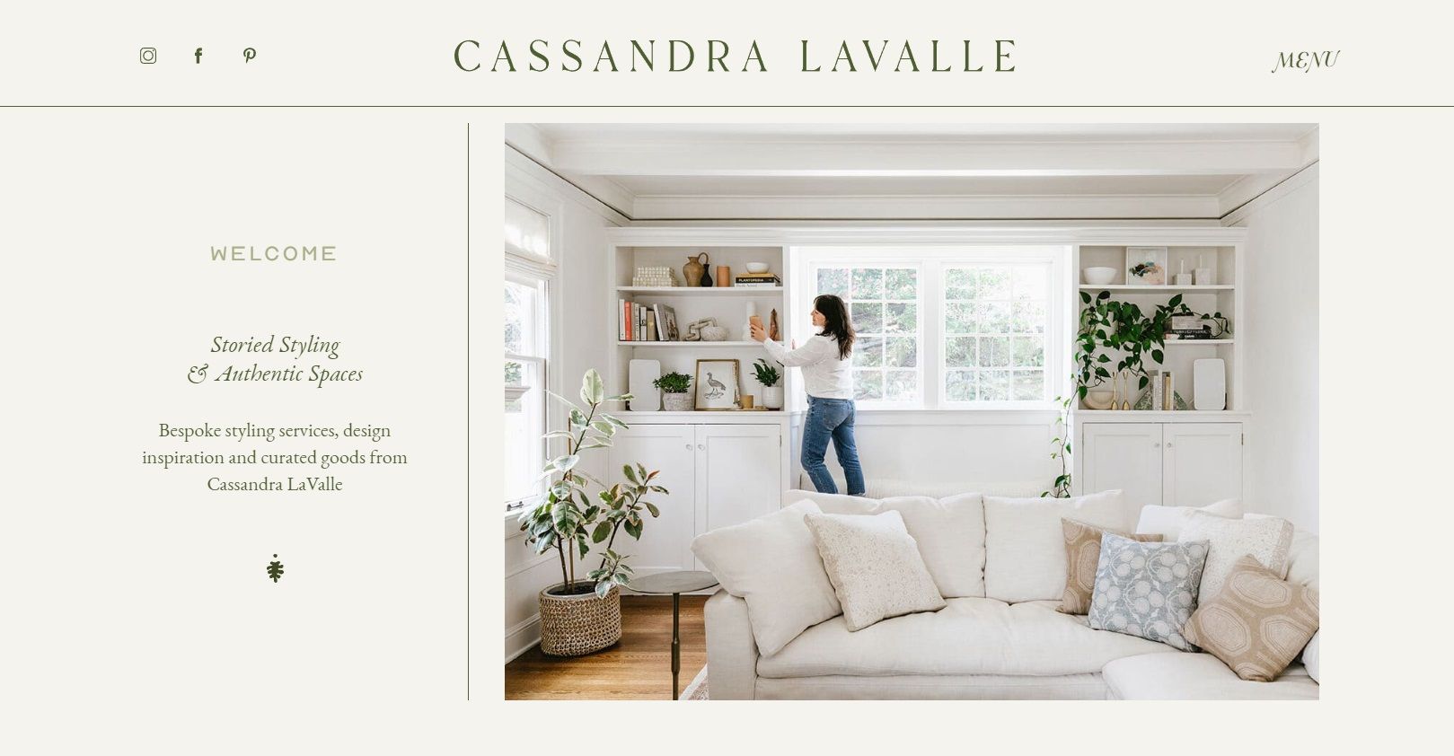 Cassandra-LaValle-Landing-Page-Screenshot