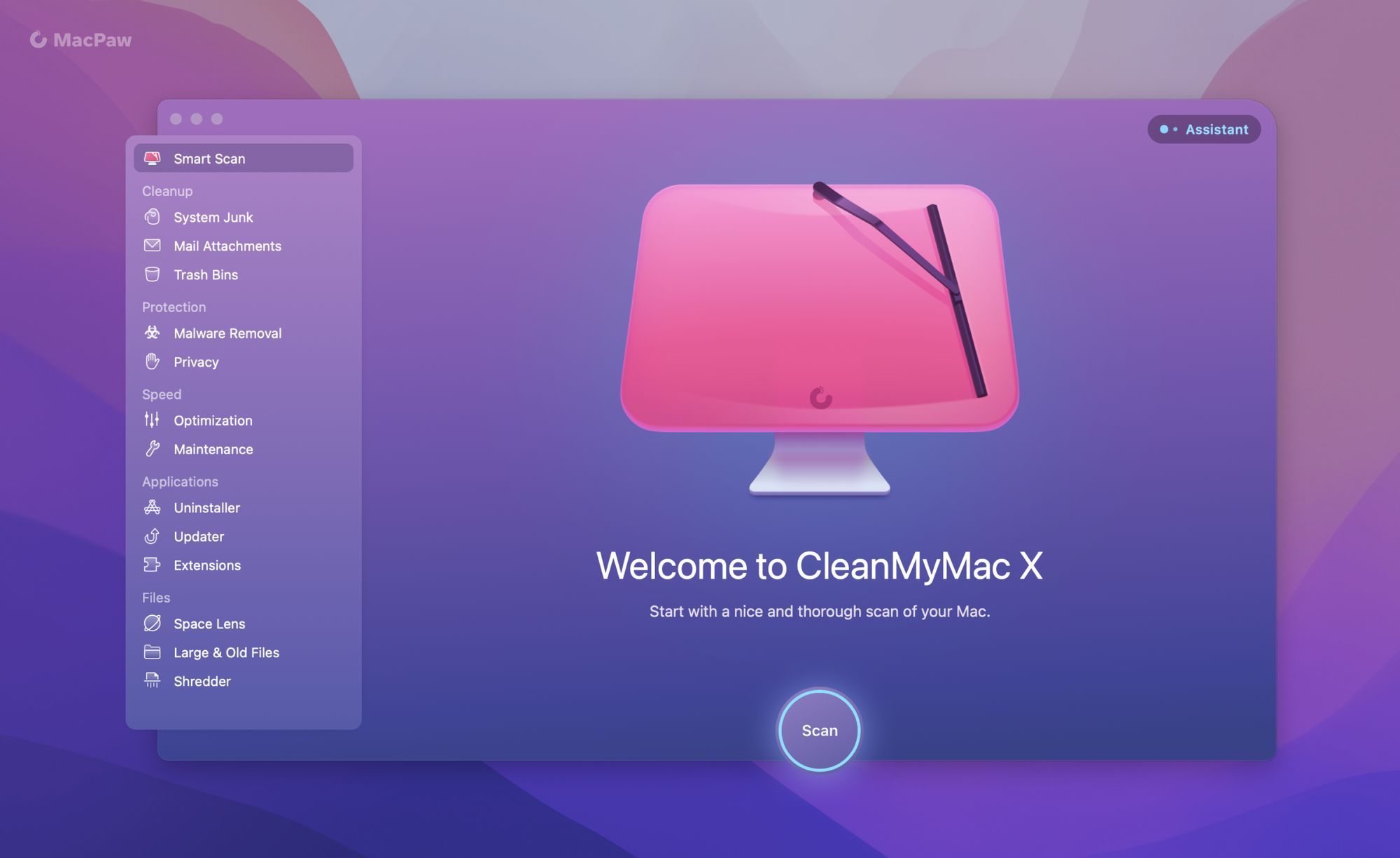 CleanMyMac tool