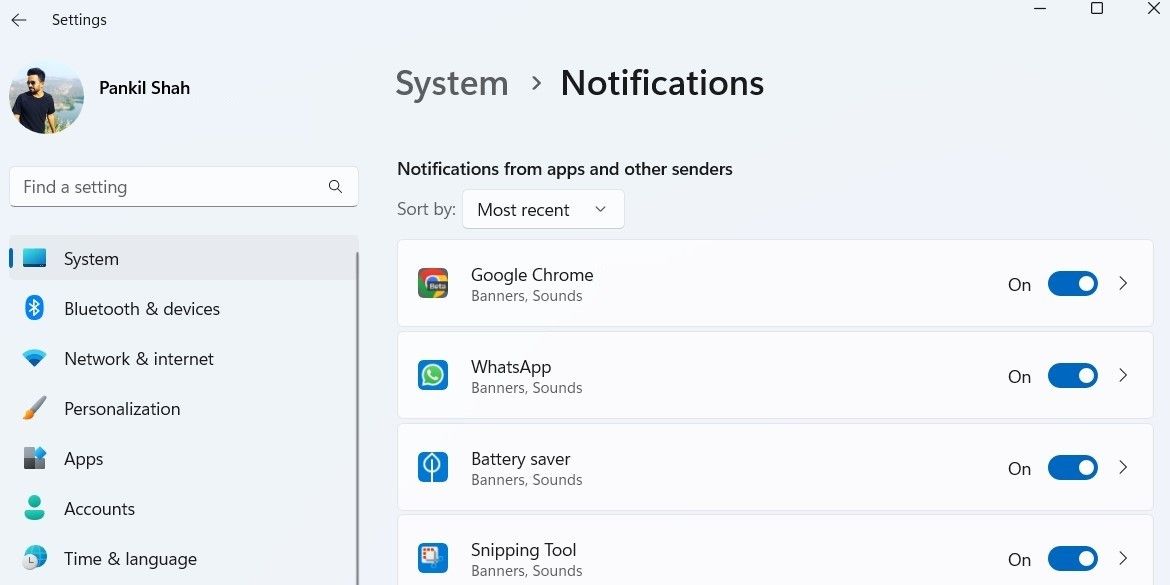 Disable Google Chrome notifications on Windows