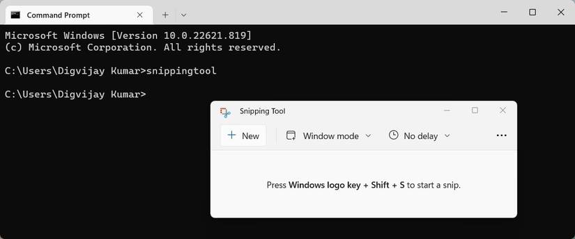 How to Open the Snipping Tool in Windows 11