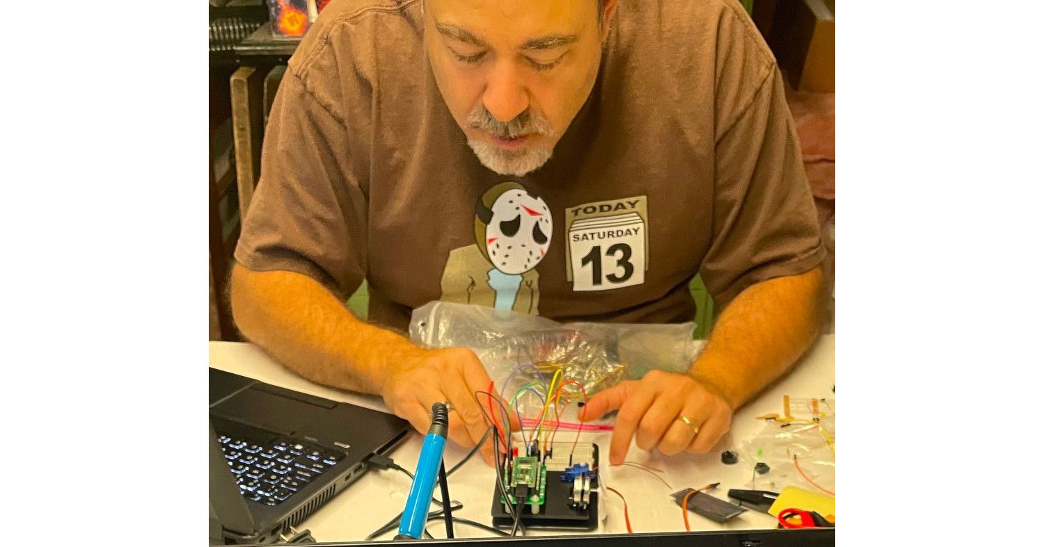 Person working on a Pico project