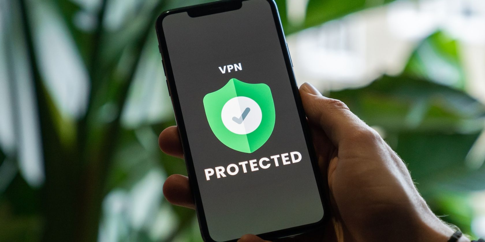 Phone is VPN protected