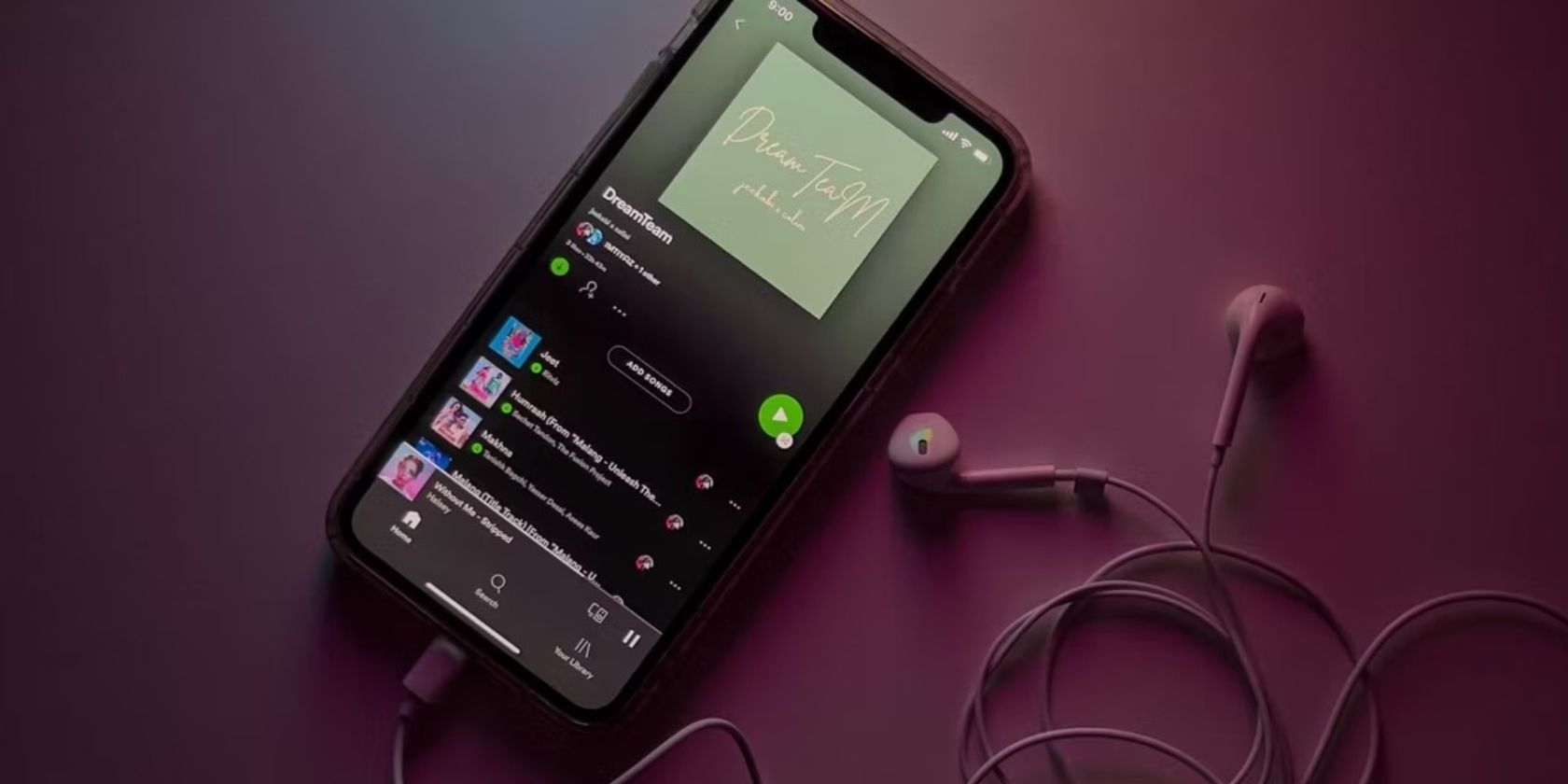 Photo of Spotify App on iPhone