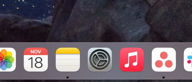 System Settings Icon in Dock