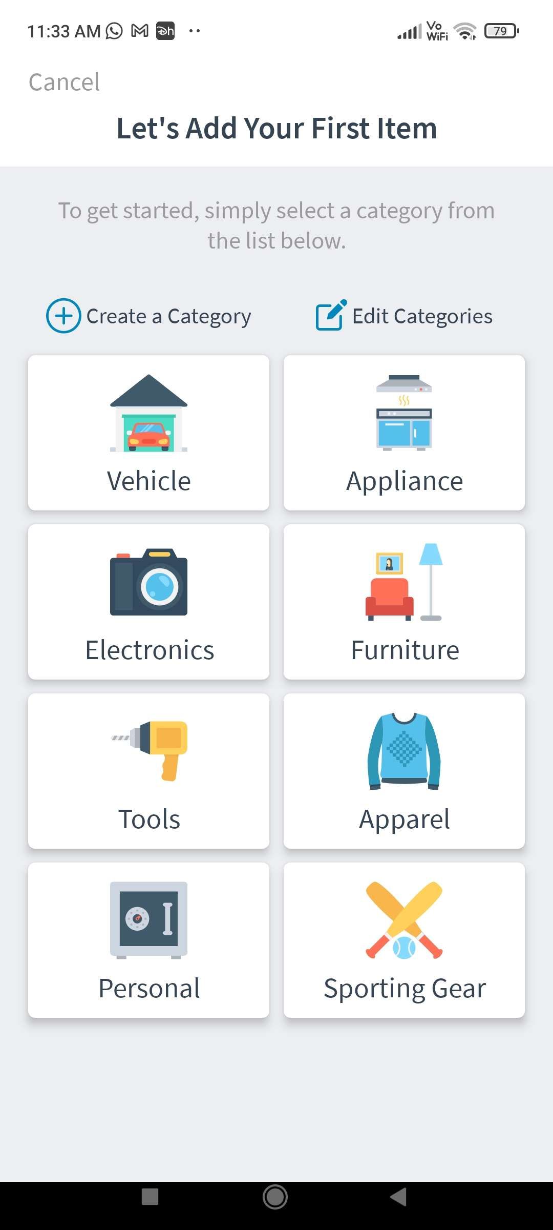 Itemopia is a simple app to create a home inventory of all your belongings so you know where every item is and what its condition is