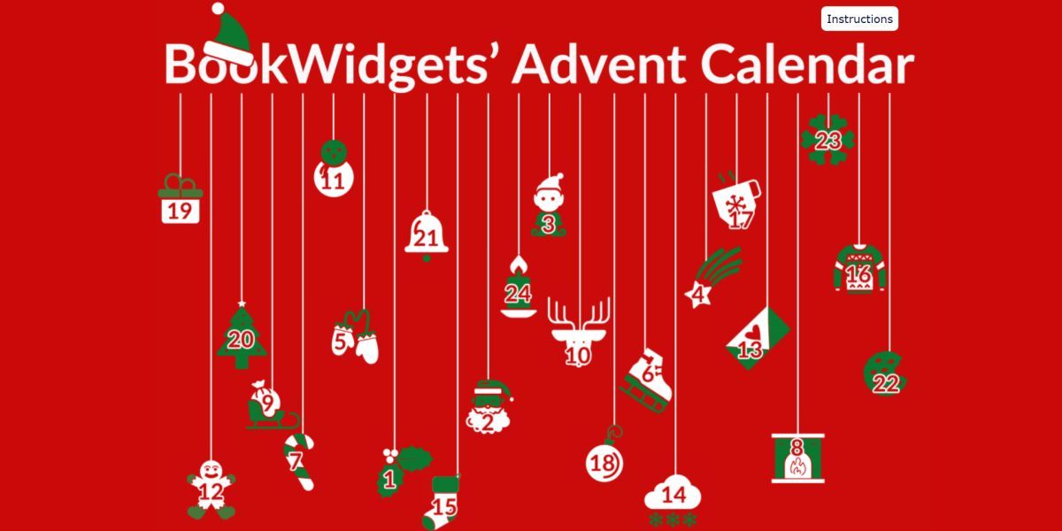 BookWidgets Advent Calendar