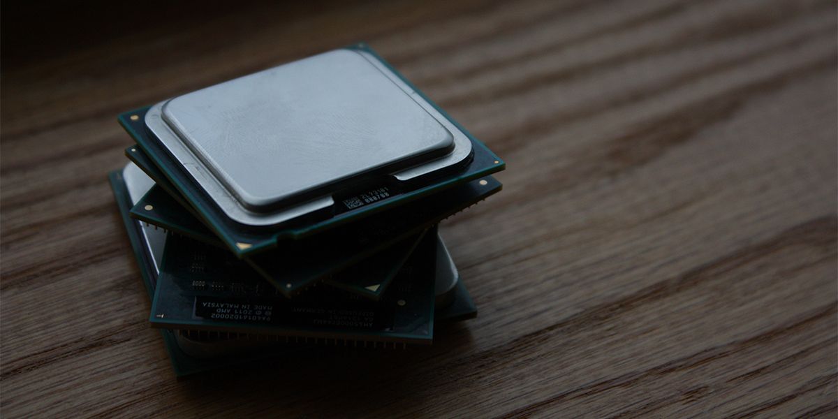Stack of processors