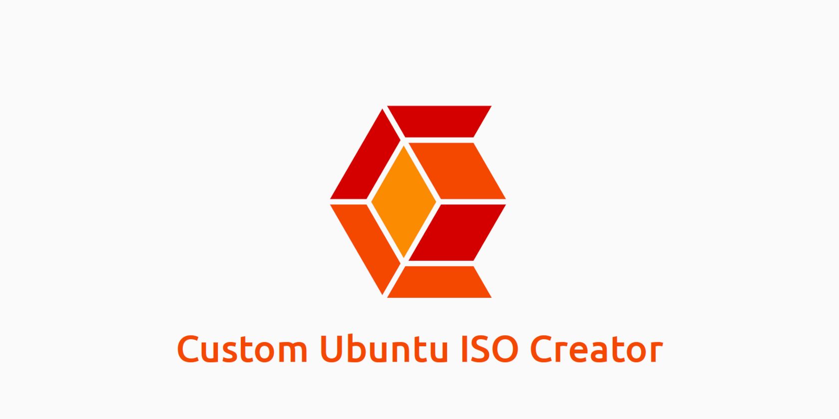 cubic logo - a stylised C above the words Custom UBuntu ISO Creator