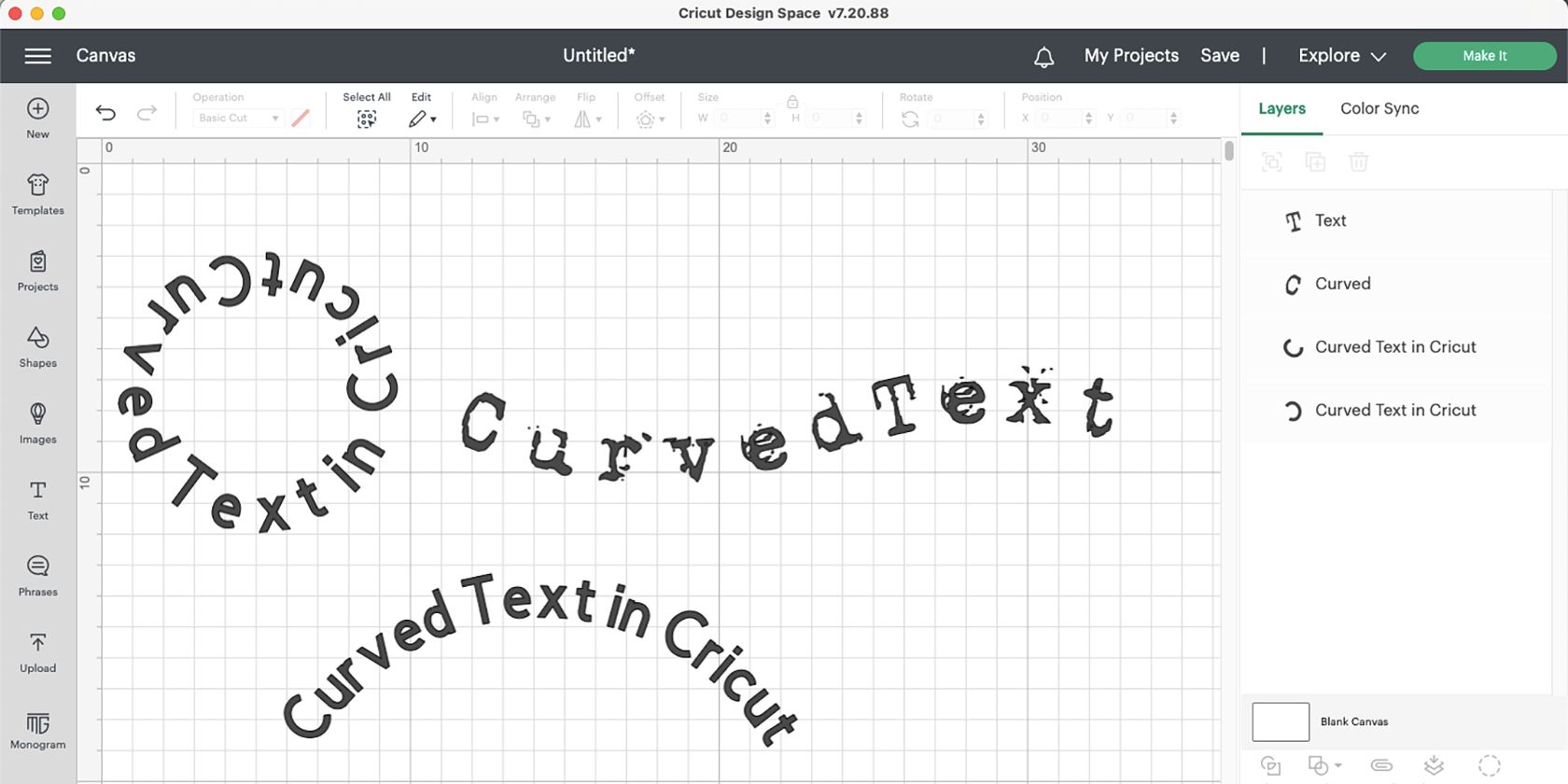 how-to-curve-text-in-the-cricut-app