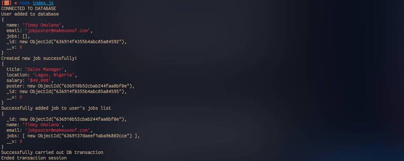 How to Use Database Transactions With MongoDB and Node.js