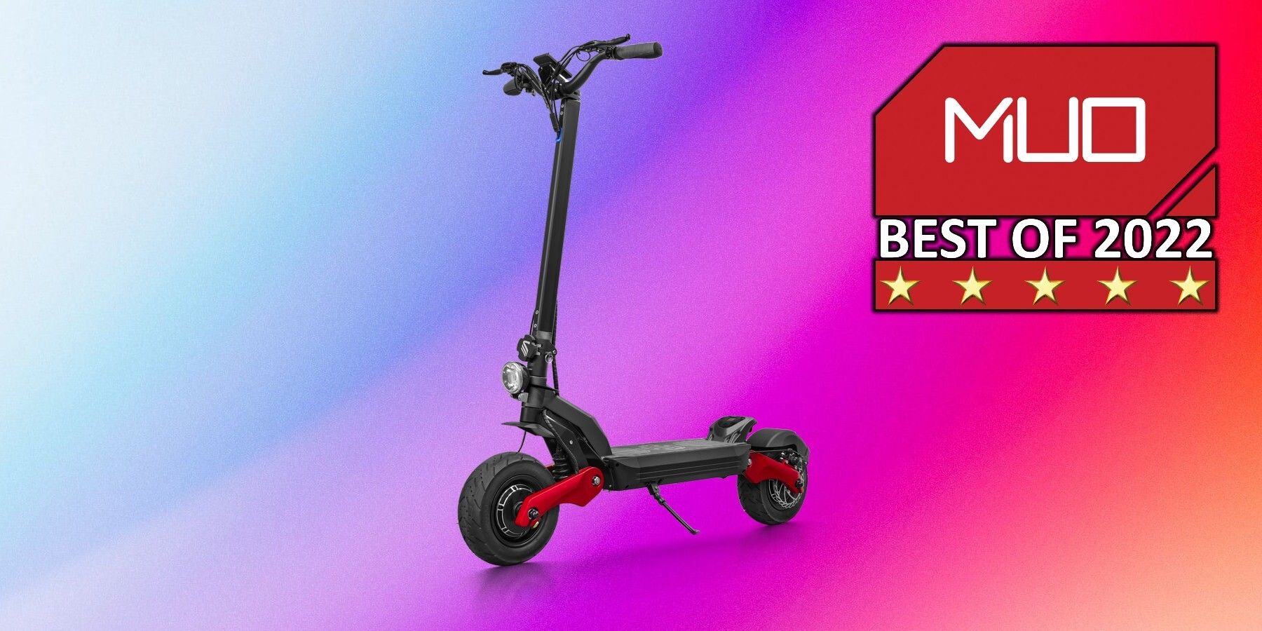varla eagle one pro electric scooter with award logo