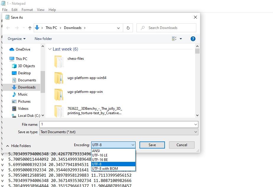 How to save your files in Notepad after you are done editing