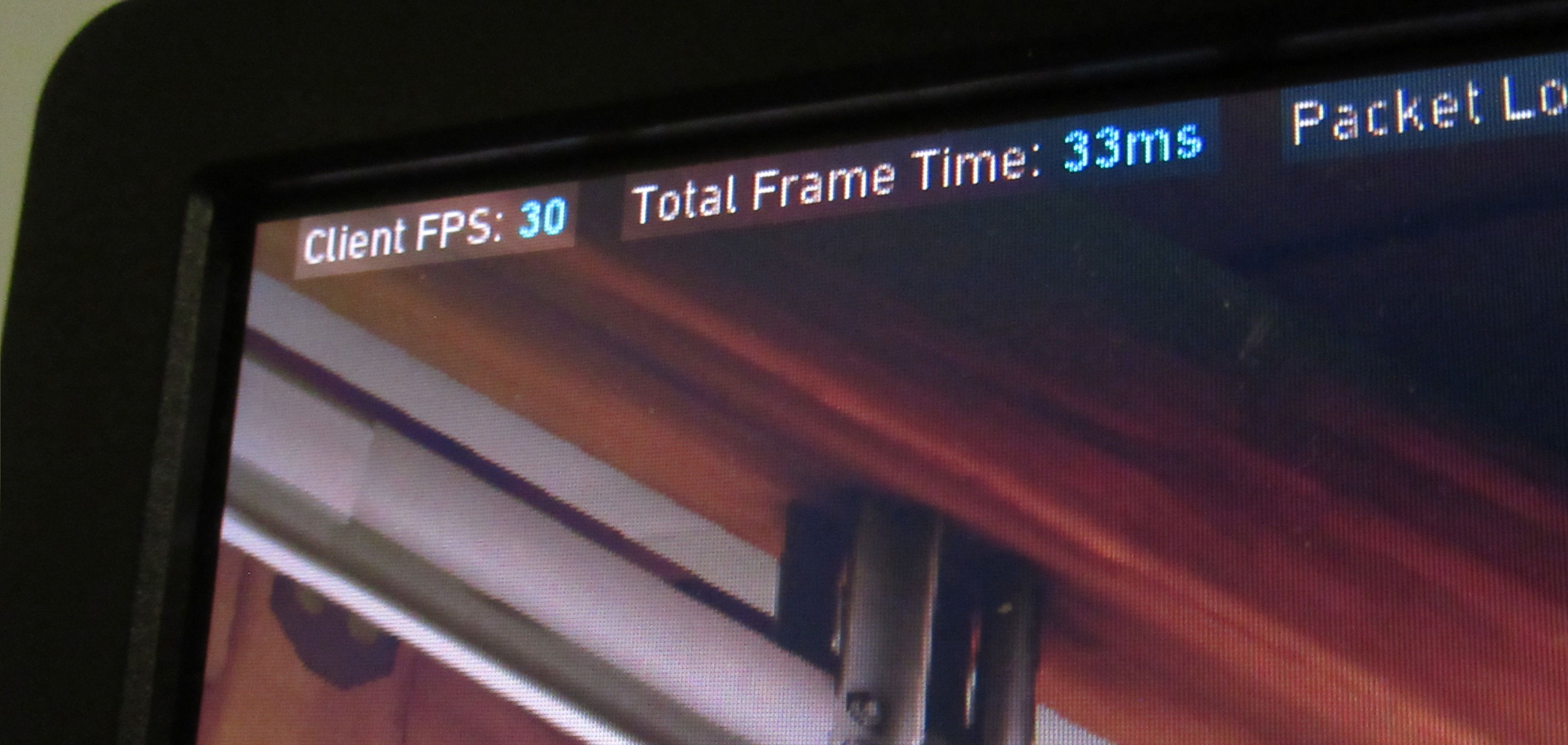 Frame rate and frame time