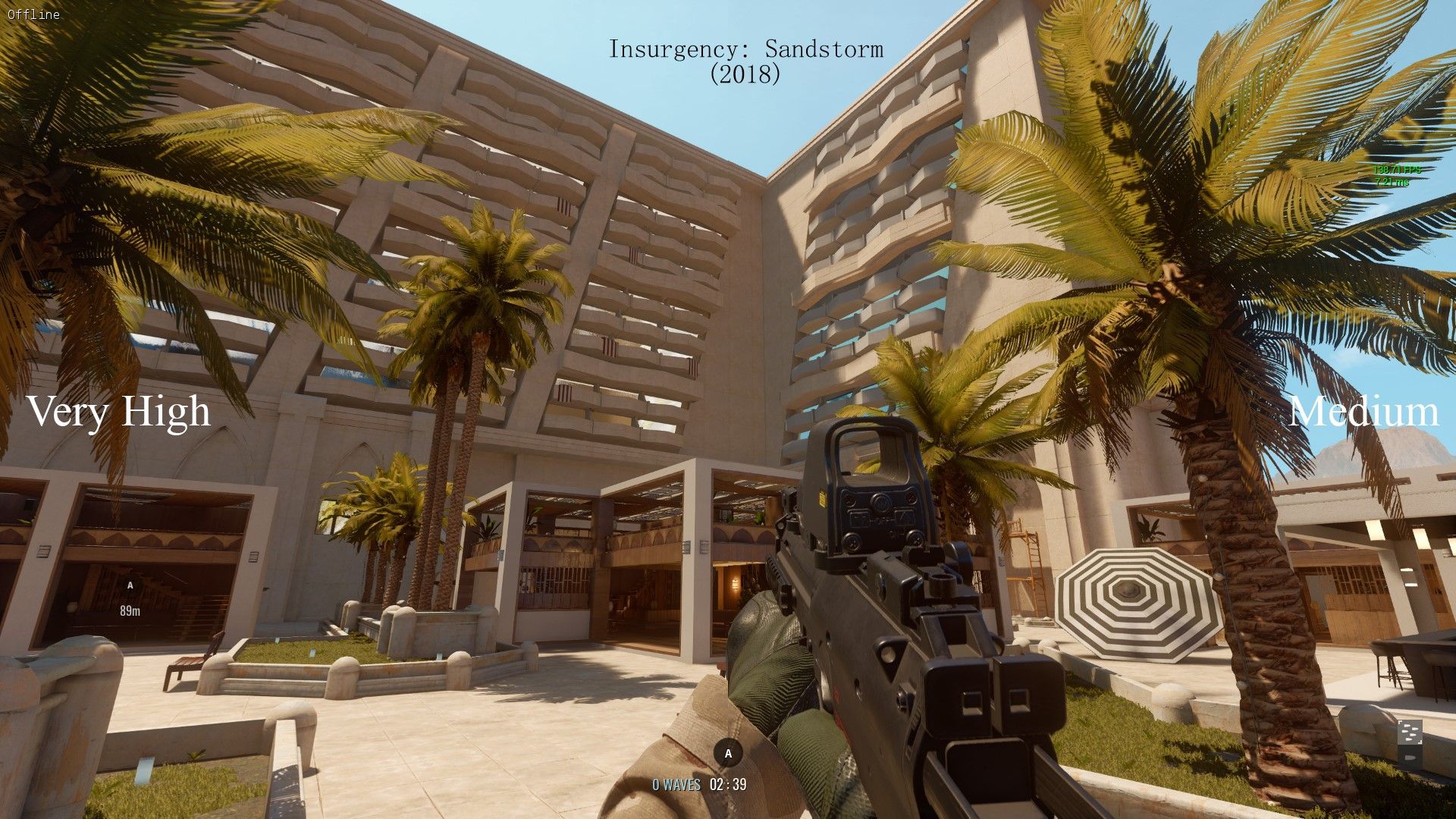 Insurgency Sandstorm Very High vs Medium