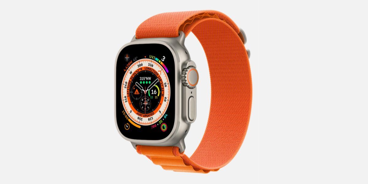 Apple Ultra Watch deals band 49mm Orange Alpine loop