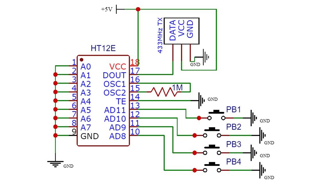 How to Make a 433MHz RF Remote Quad-Channel Relay Switch