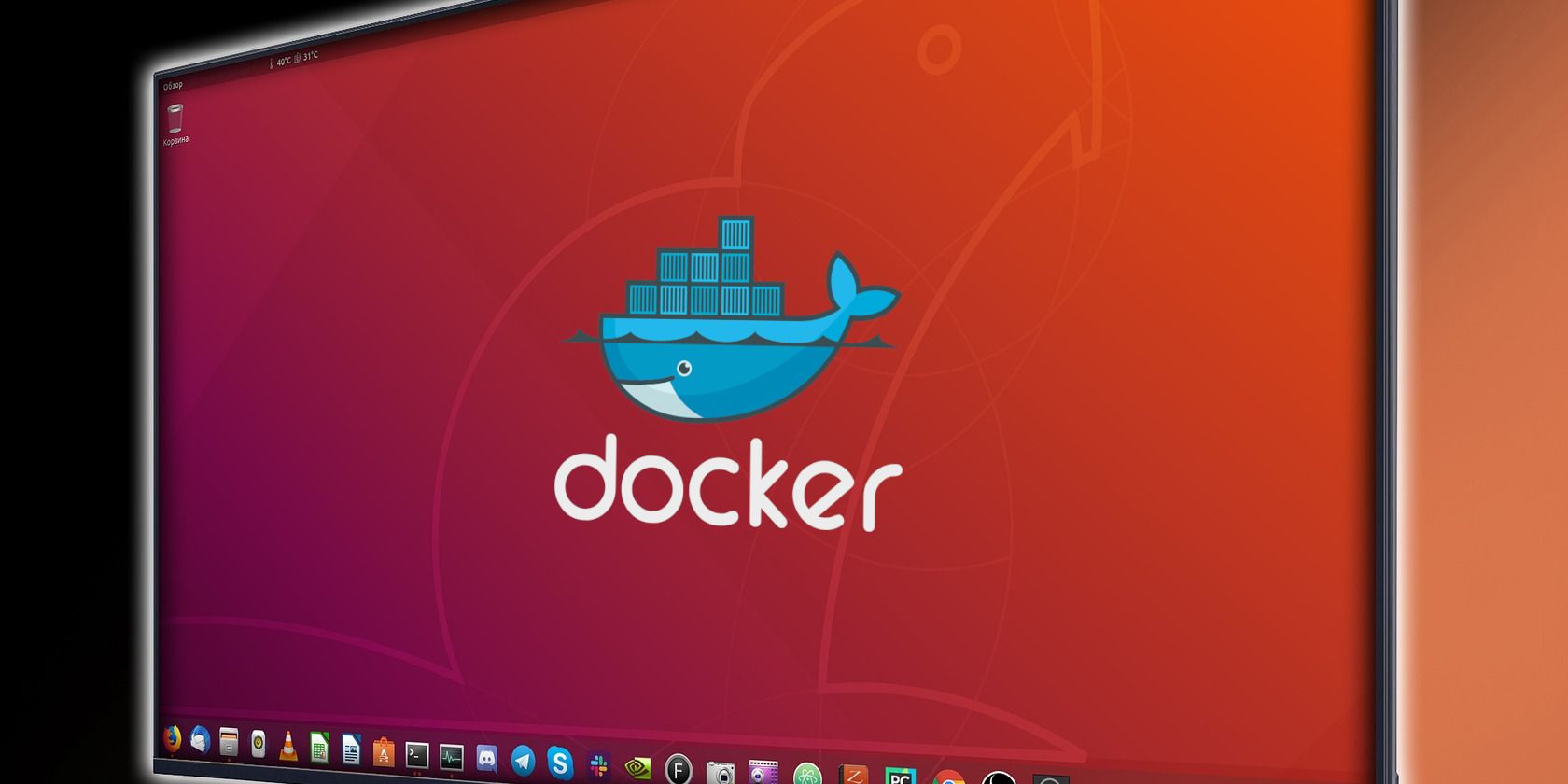 ubuntu rodando como um container docker