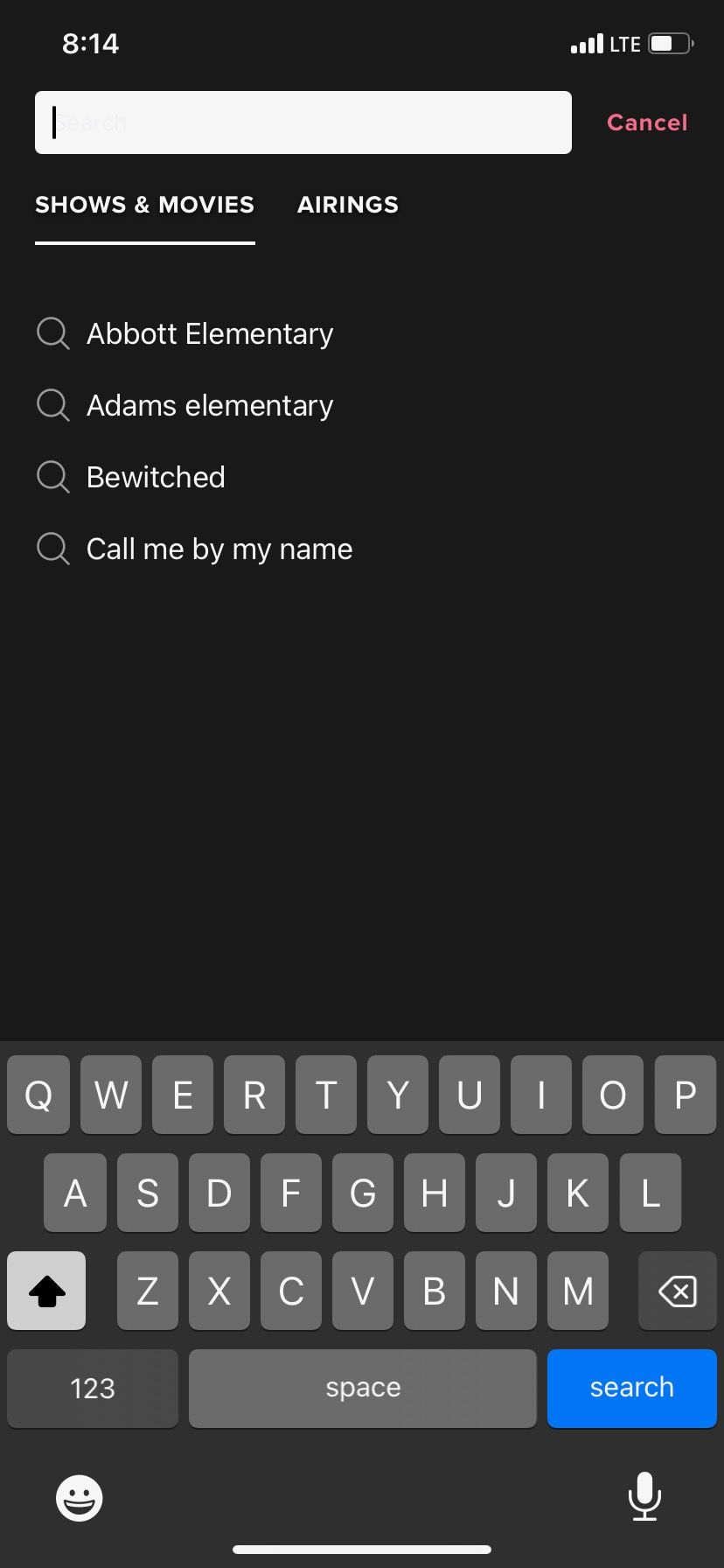 TV Guide UI 1
