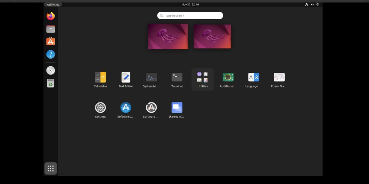 Ubuntu Running on Virtual Machine