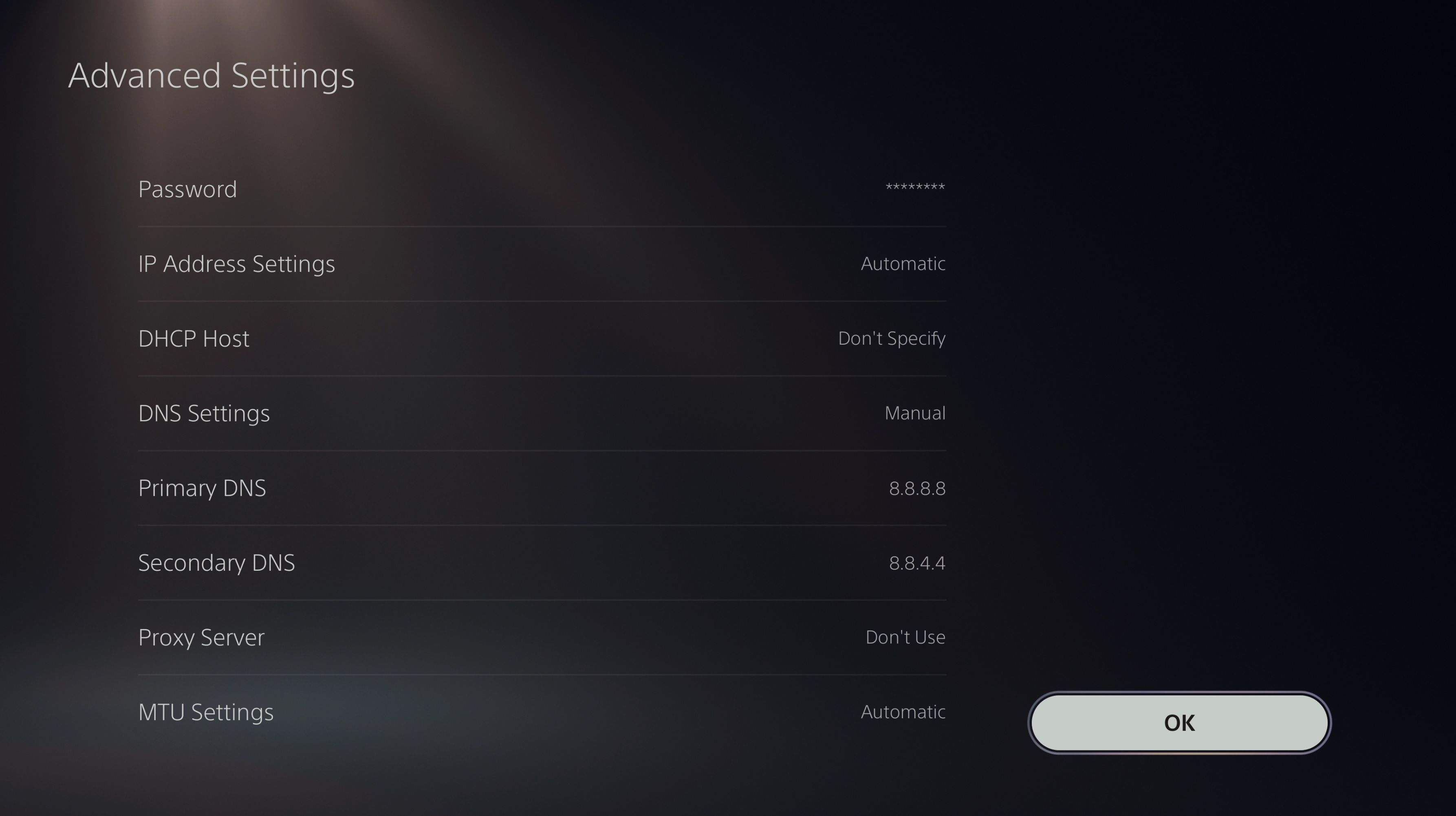 update your PS5 DNS settings in advanced settings