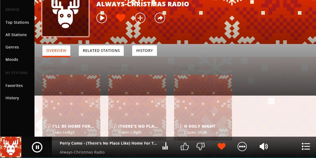Radio toujours de Noël