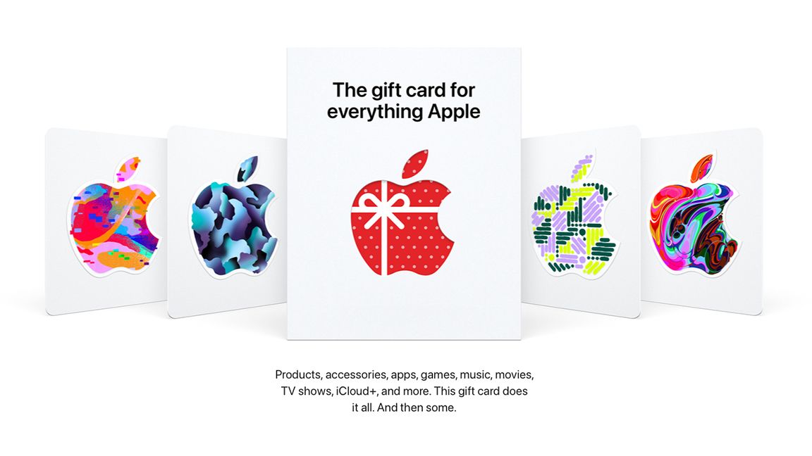 Ad for Apple gift cards