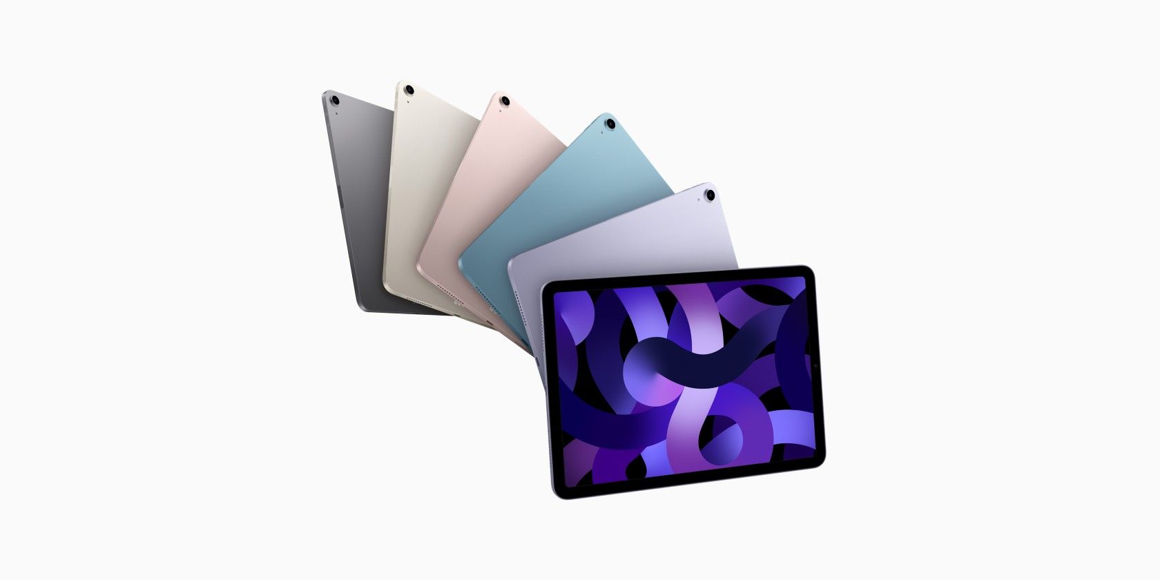 Apple iPad Série Air Hero Color 220308-1