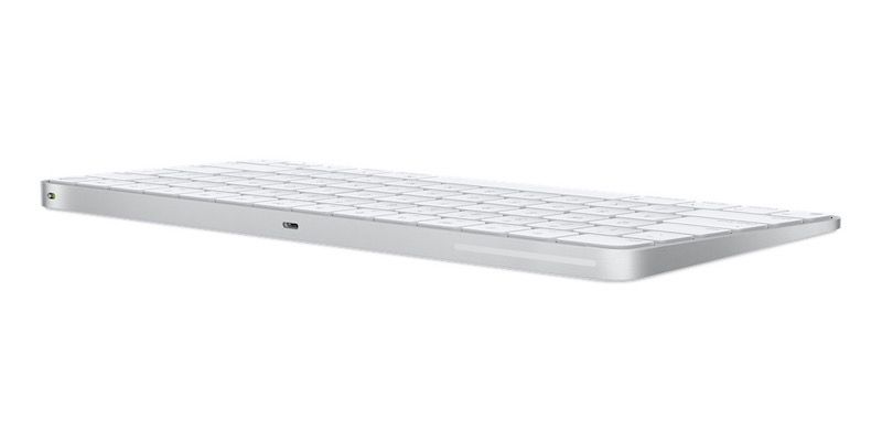 Back view of Apple's Magic Keyboard for Mac