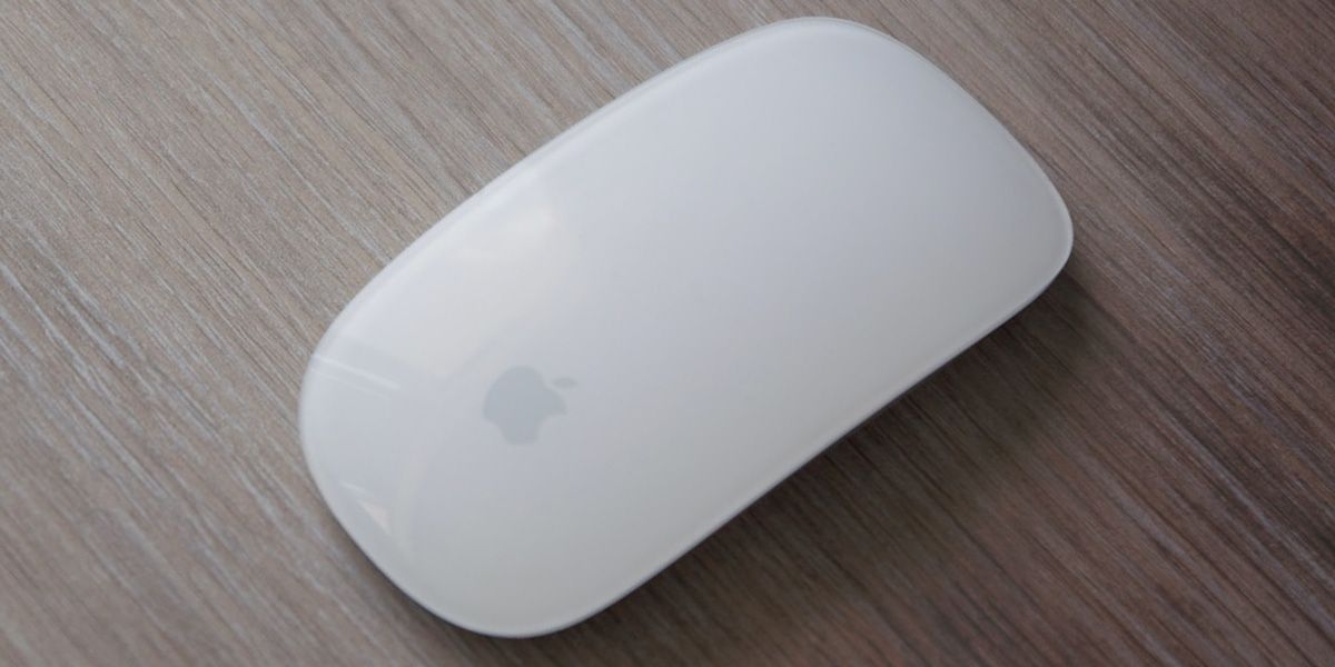 Il marchio Apple e il design dell'Apple Magic Mouse