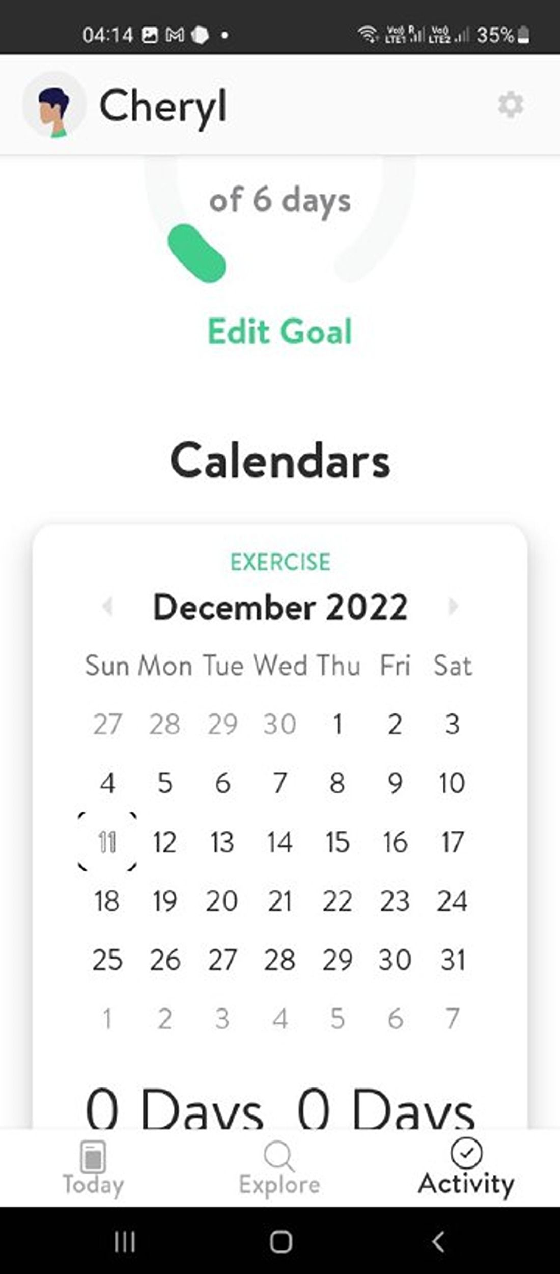 Calendar functionality Asana Rebel