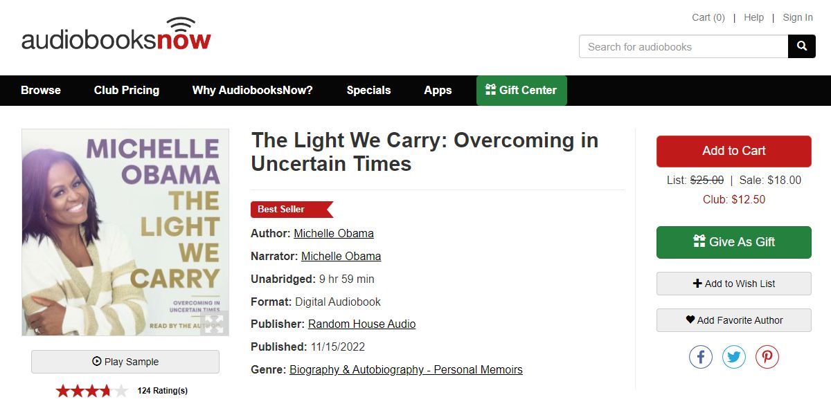 AudiobooksAhora Michelle Obama Audiobook