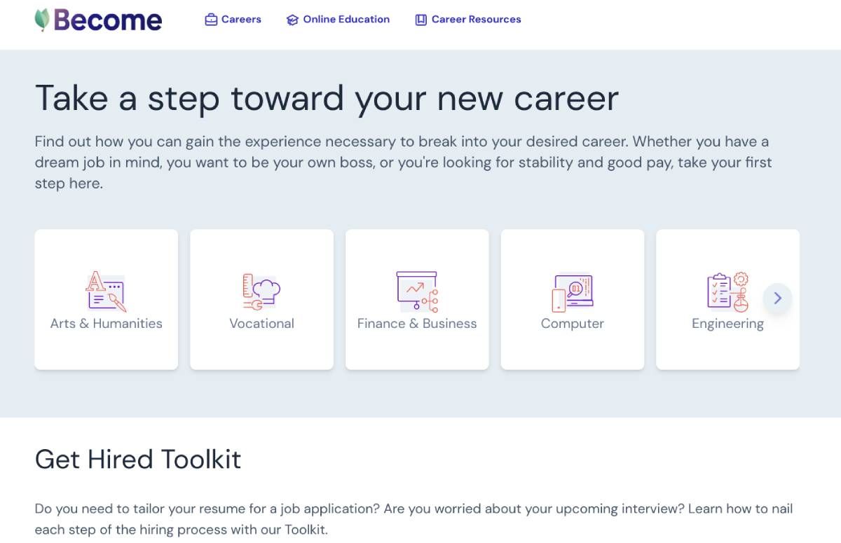 Learn How to Become has a series of detailed guides on any career path, what the jobs entail, qualifications needed, and projected salaries.
