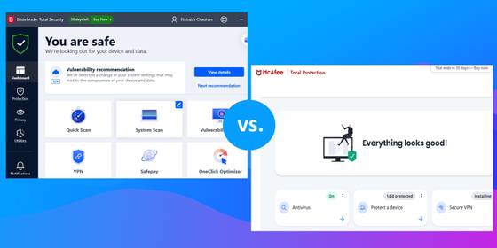 Bitdefender vs. McAfee: Which Security Suite Is Best for You? 