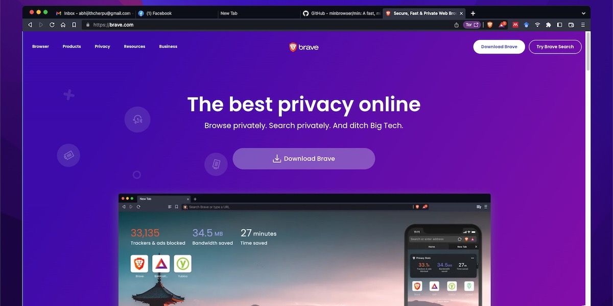 Brave browser for Mac