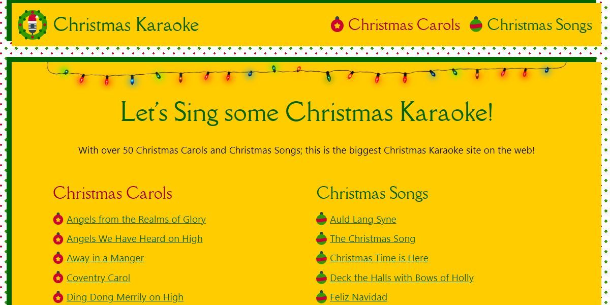 Karaoke Natal