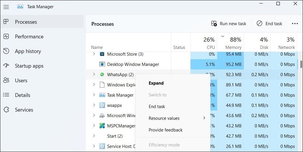 Close Process Using Task Manager