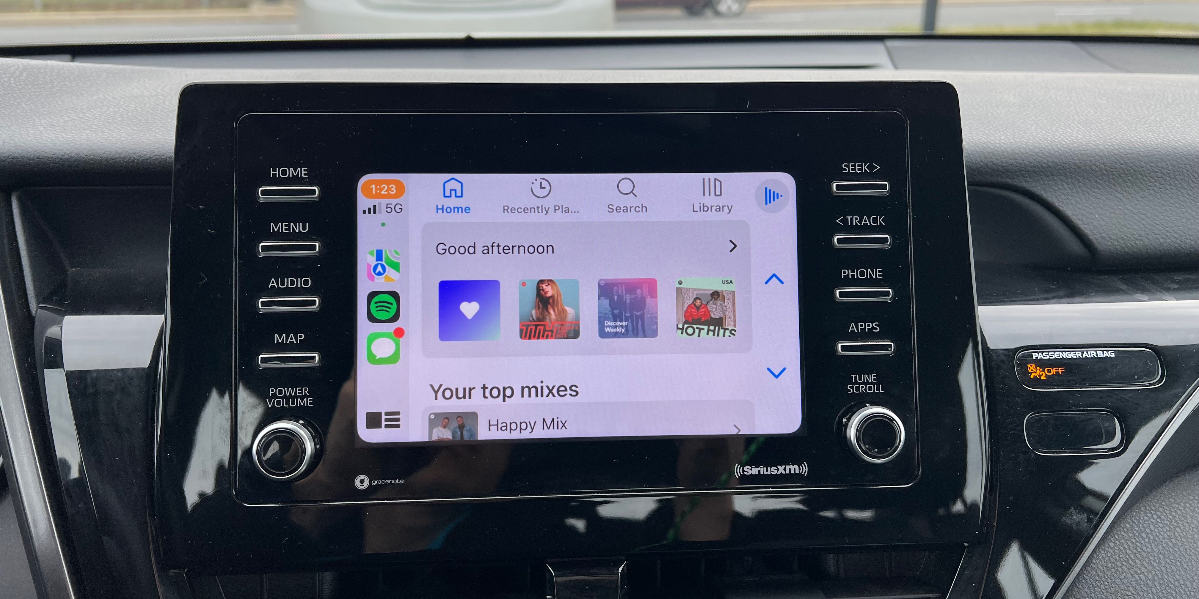 Apple Carplay özelliklerinin demosu