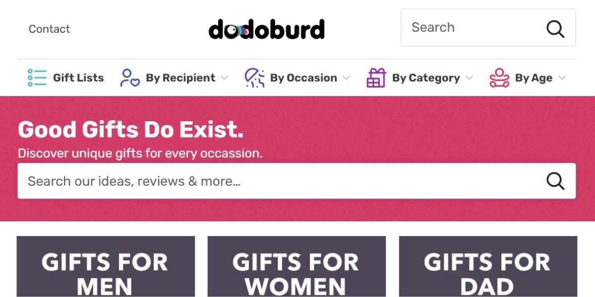 dodo burd webpage
