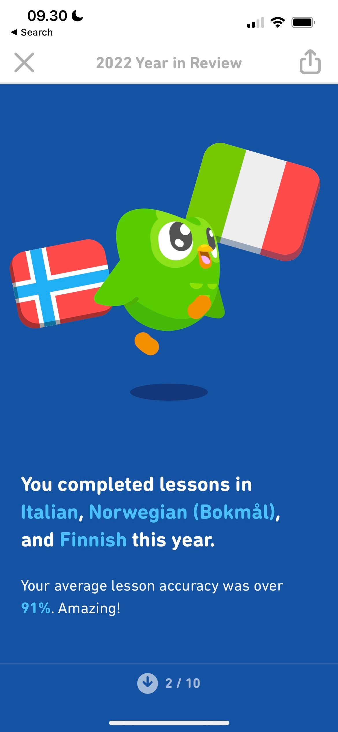 Duolingo Languages Learned