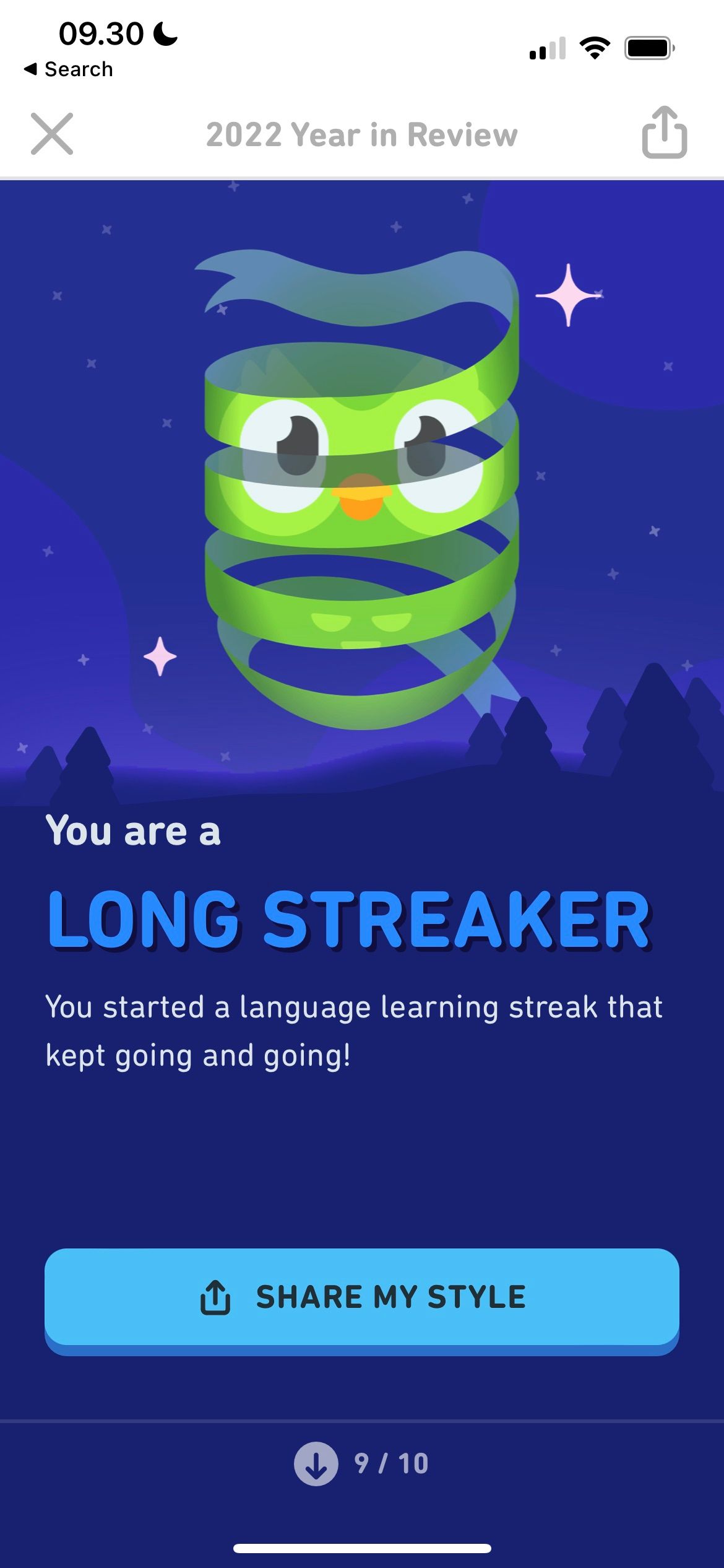 Duolingo Unique Style Screenshot