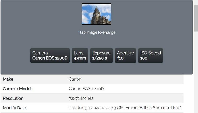 Exif Layout How to View and Edit EXIF Photo Data in Windows 11